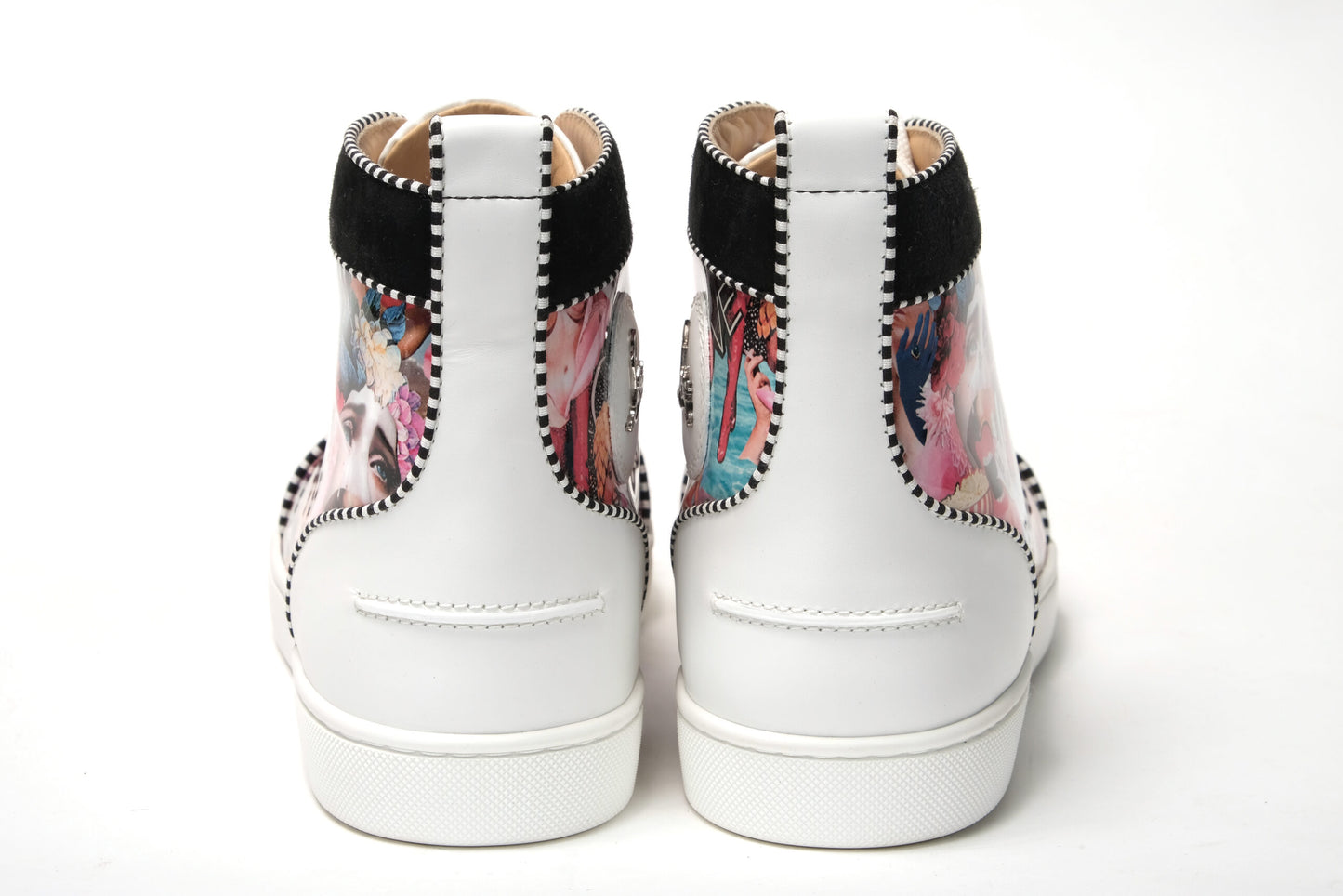 Multi/Silver Lou Spikes Orlato Flat Shoes