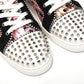 Multi/Silver Lou Spikes Orlato Flat Shoes