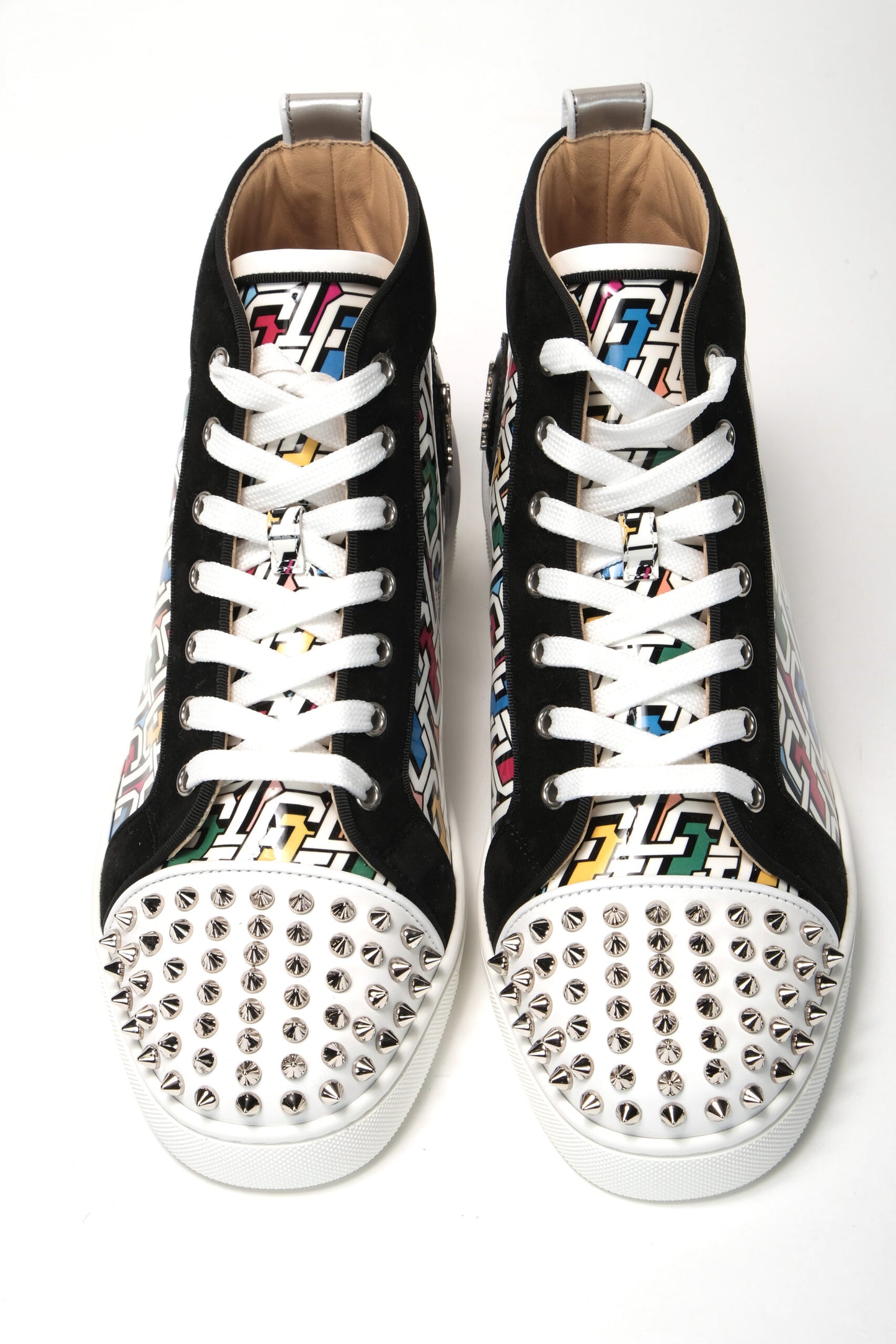 Multi/Silver Lou Pik Orlato Flat Shoes