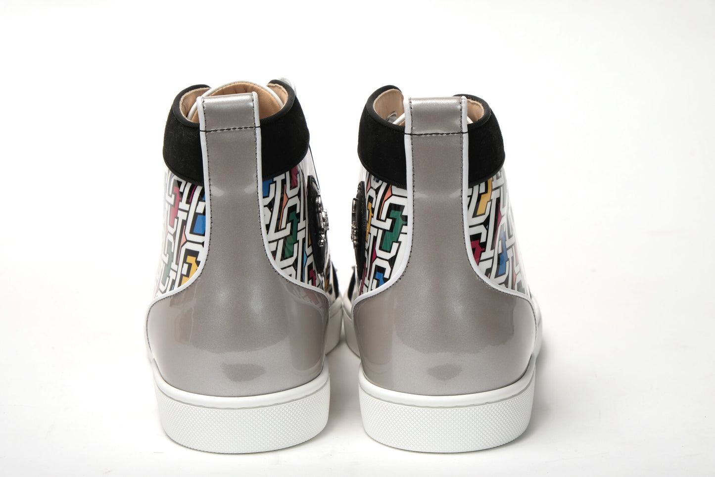 Multi/Silver Lou Pik Orlato Flat Shoes