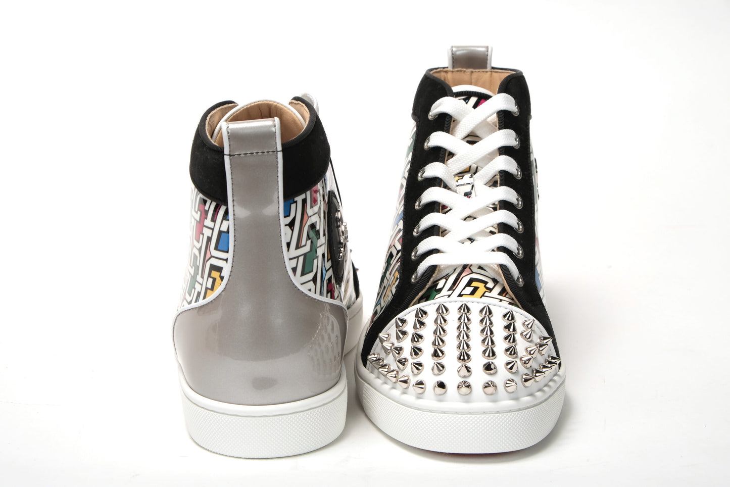 Multi/Silver Lou Pik Orlato Flat Shoes