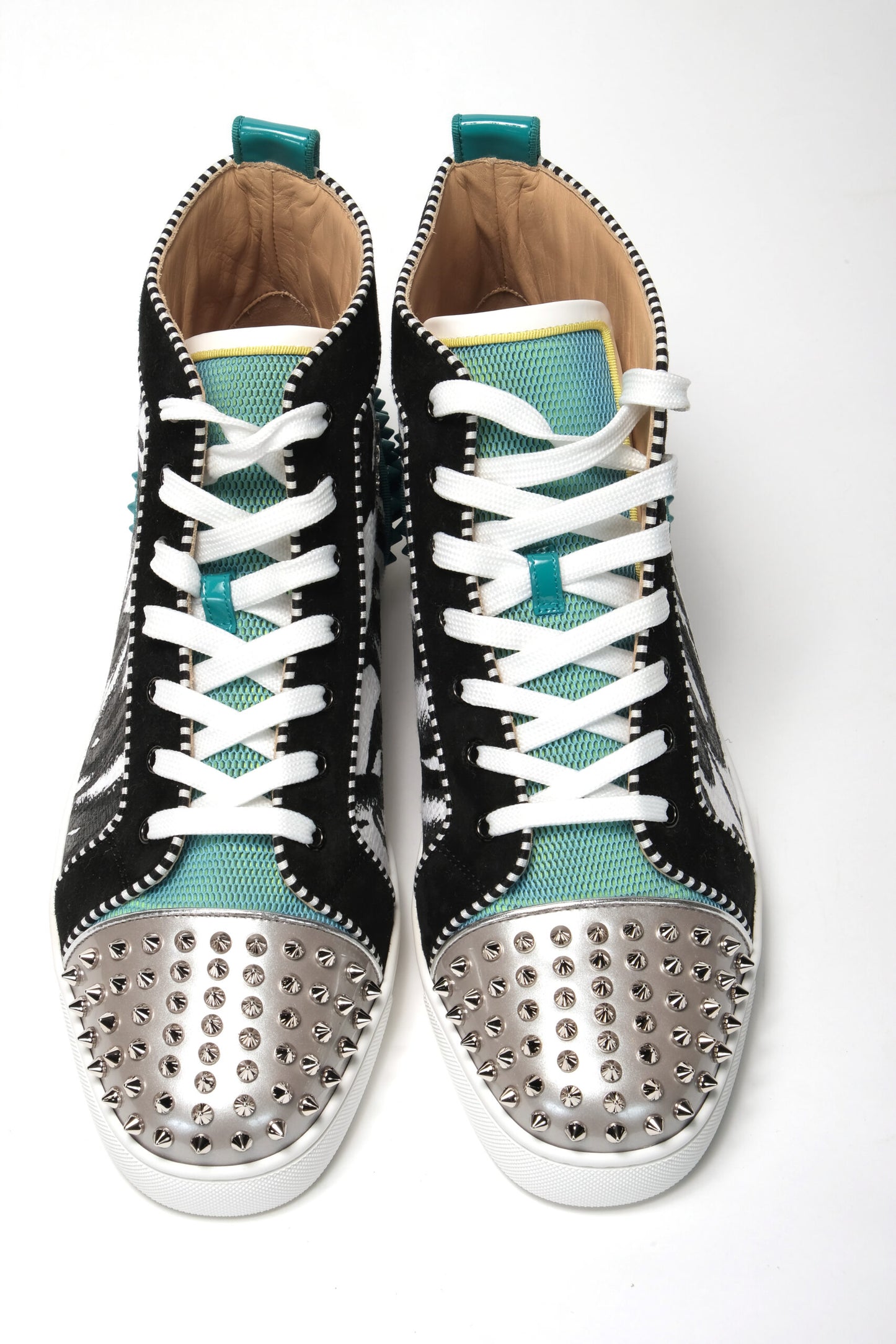 Multi Colour Version Lou Spikes 2 Flat Shoes