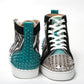 Multi Colour Version Lou Spikes 2 Flat Shoes