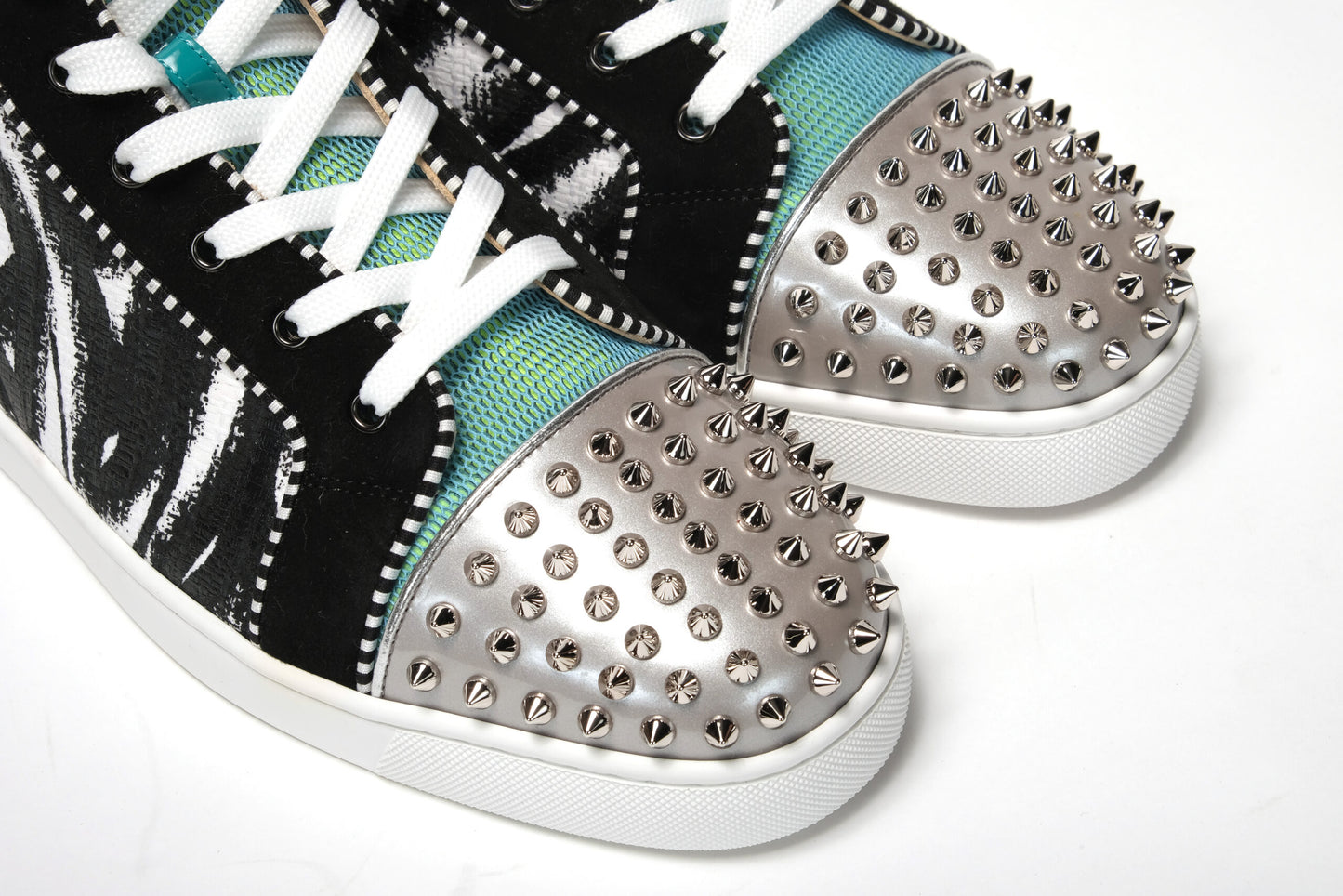 Multi Colour Version Lou Spikes 2 Flat Shoes