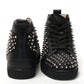 Black/Milady Version Happy Rui Spikes Flat Shoes