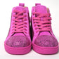 Diva Hot Pink Louis Flat Veau Shoes