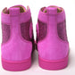 Diva Hot Pink Louis Flat Veau Shoes