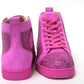 Diva Hot Pink Louis Flat Veau Shoes