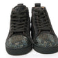 Tsar/Crv/Irid/Green Louis Flat Veau Shoes