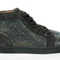 Tsar/Crv/Irid/Green Louis Flat Veau Shoes