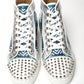 Multicolor Version Lou Spikes Orlato Flat Shoes