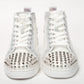 Bianco Version Lou Spikes Orlato Flat Shoes