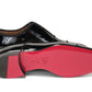 Black Alpha Male Flat Shoes