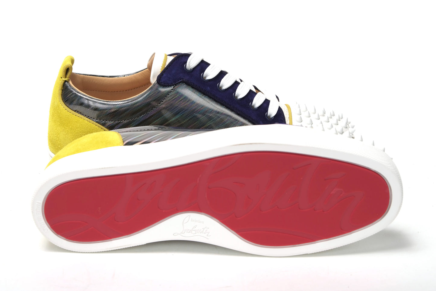 Multi/White Mat Version Louis Junior Spikes Shoes