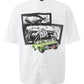 Elegant White Cotton Shirt with Short Sleeves