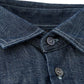 Elegant Blue Denim Casual Shirt
