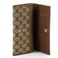 Elegant Two-Tone Leather Canvas Wallet