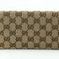 Elegant Two-Tone Leather Canvas Wallet