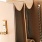 Elegant Beige Shoulder Bag with GG Snap