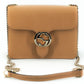 Elegant Beige Shoulder Bag with GG Snap
