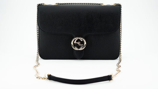 Elegant Calf Leather Shoulder Bag