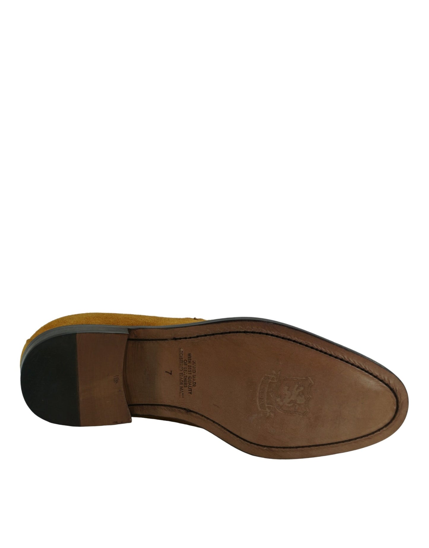 Elegant Tan Calfskin Loafers for Men