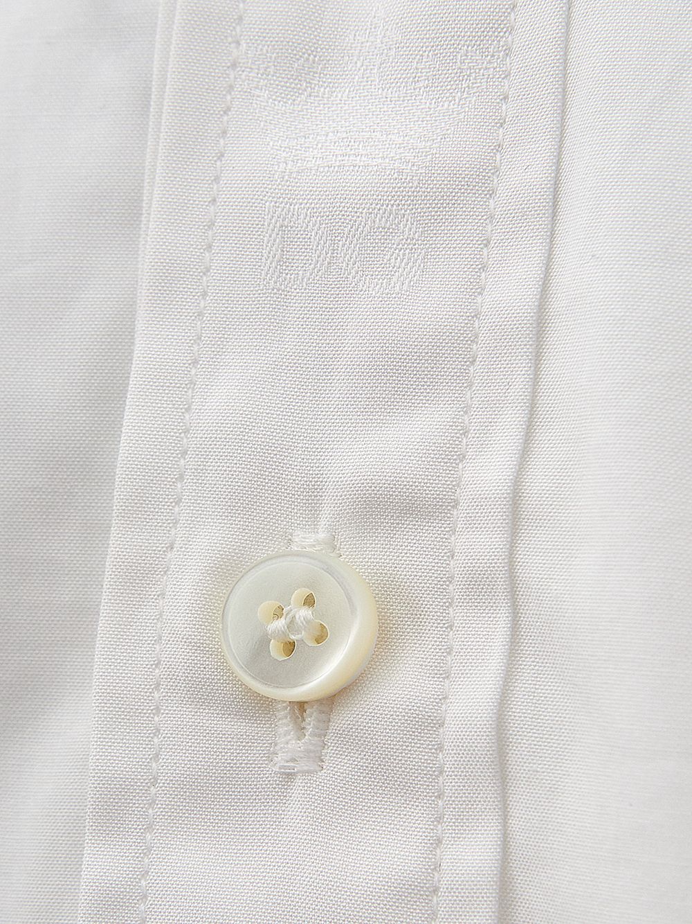 Elegant Slim Fit White Cotton Shirt