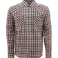 Elegant Slim Fit Checked Cotton Shirt