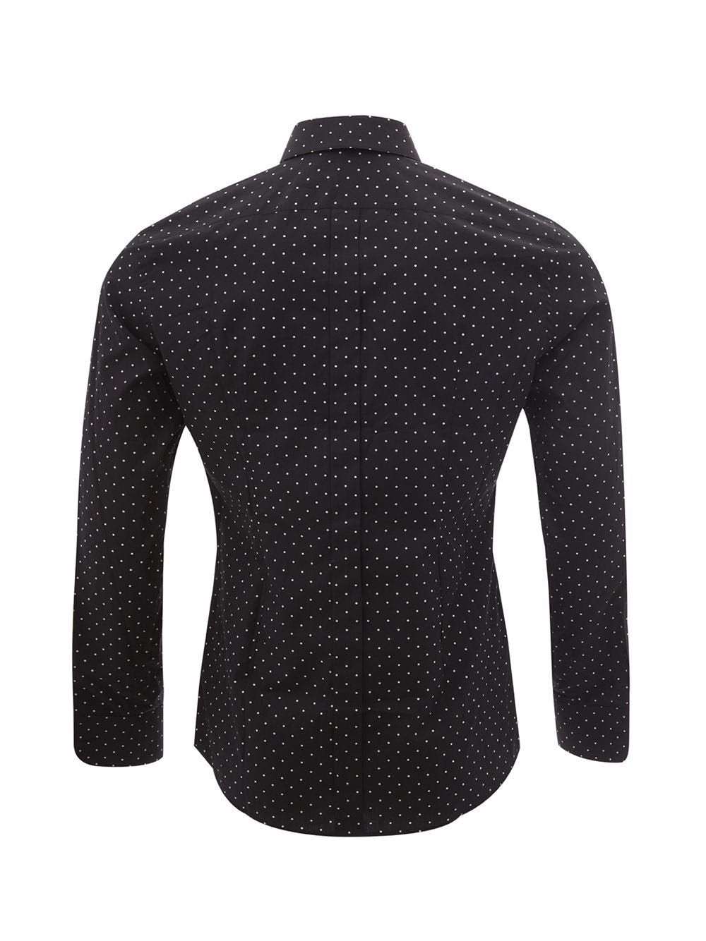 Polka Dot Cotton Slim Fit Shirt