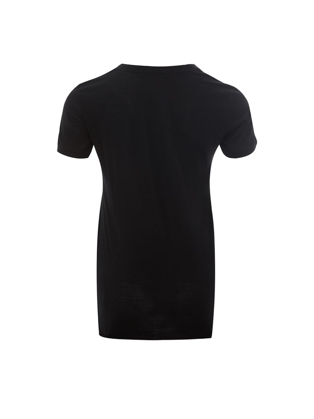 Elegant Black Wool T-Shirt