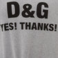 Yes, Thanks! Printed Cotton T-Shirt