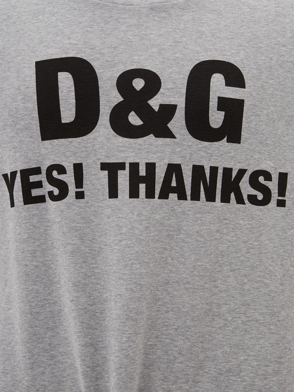 Yes, Thanks! Printed Cotton T-Shirt