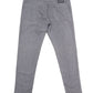 Elegant Grey Classic Fit Denim Jeans