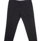 Svelte Black Cotton Chino Trousers