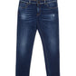 Elegant Regular Fit Blue Denim Jeans