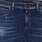 Elegant Regular Fit Blue Denim Jeans