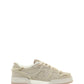 Sleek Grey Low Top Leather Sneakers