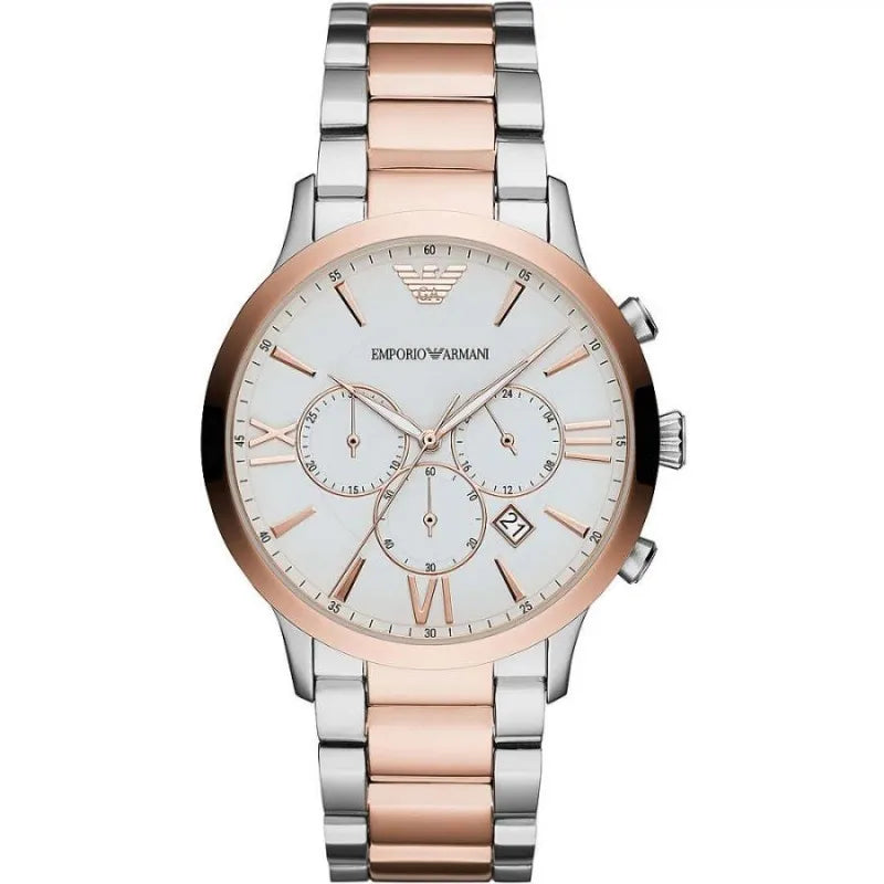 Elegant Two-Tone Timepiece for Men