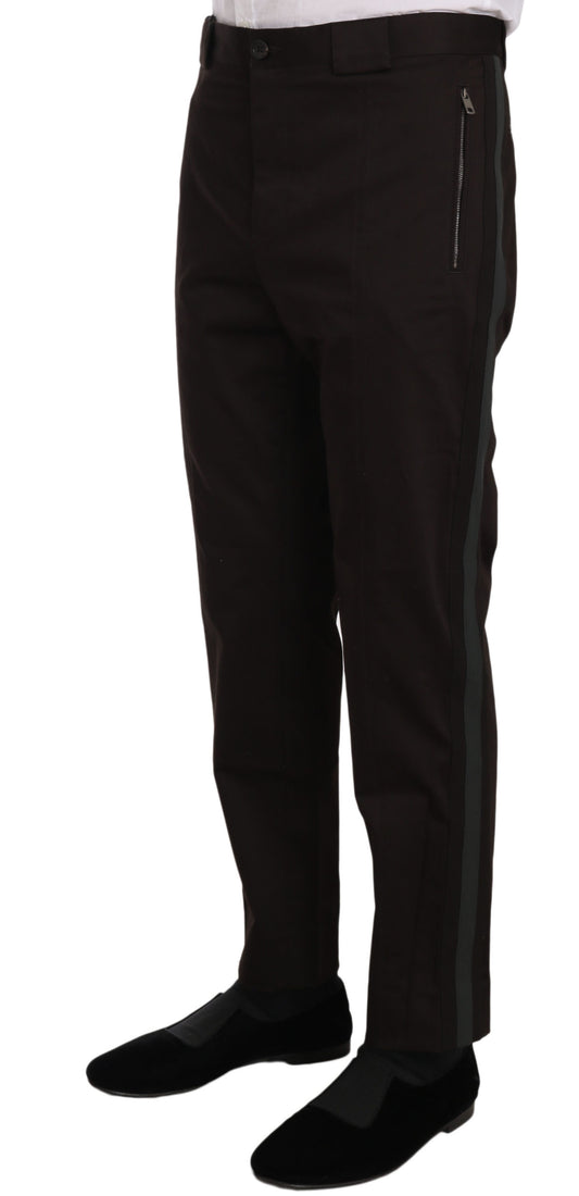 Elegant Purple Formal Dress Pants