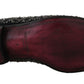 Elegant Black Velvet Loafers with Crystal Detail