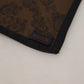Brown Patterned Wrap Square Handkerchief Scarf