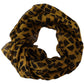 Yellow Patterned 100% Silk Wrap Shawl Scarf