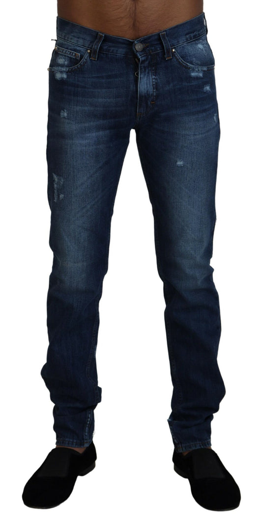 Exquisite Skinny Blue Men's Jeans