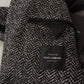Exquisite Gray Herringbone Blazer Jacket