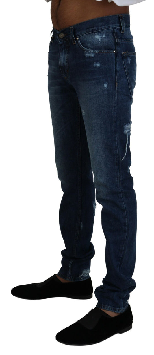 Exquisite Skinny Blue Men's Jeans