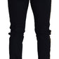 Black Wool Slim Formal Pants