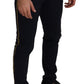 Black Wool Slim Formal Pants
