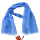 Elegant Cashmere Scarf in Rich Blue Hue