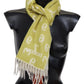 Chic Cashmere Scarf with Signature Pattern