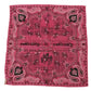 Elegant Pink Cotton Bandana Shawl Scarf